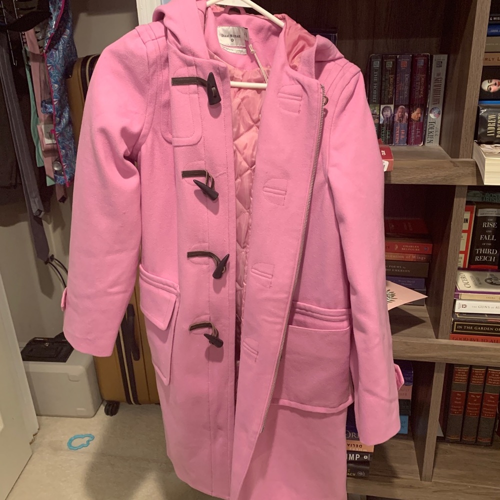 Pink Hooded Coat - Medium Isaac Mizrahi for Target